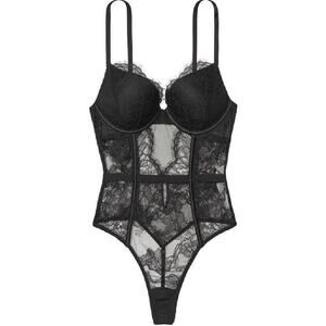 Victoria’s Secret Elegant Black Lace Lingerie